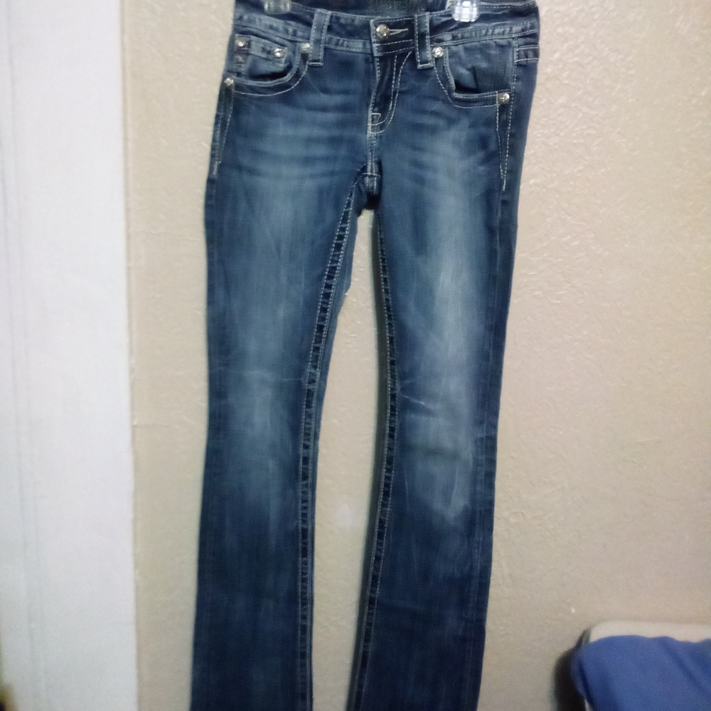Miss Me Jeans 25 signature slim boot